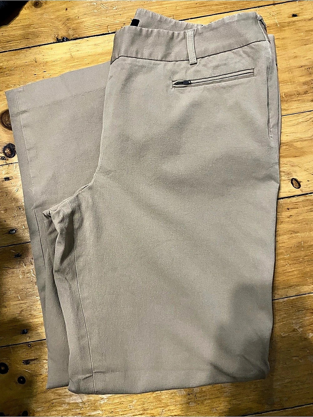 Talbots Chatham Ankle Pants - Solid Ankle Pants Gray Size 14 good condition